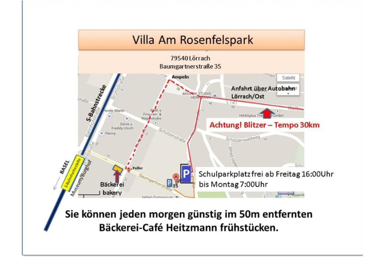 Am Rosenfelspark Lorrach